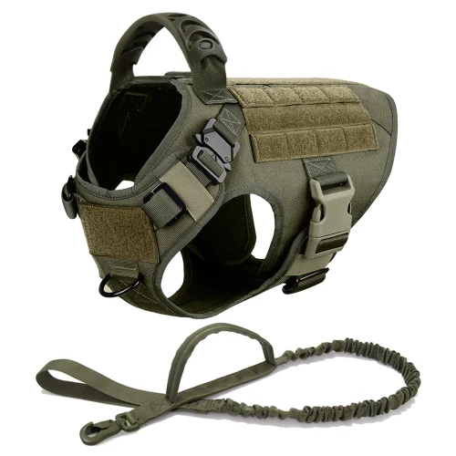 Tactical Harness Leash Set