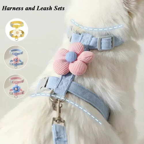 Cat Harness and Leash Sets